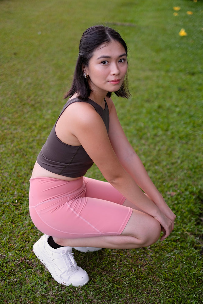 Saffron Shorts in Coral (XS)