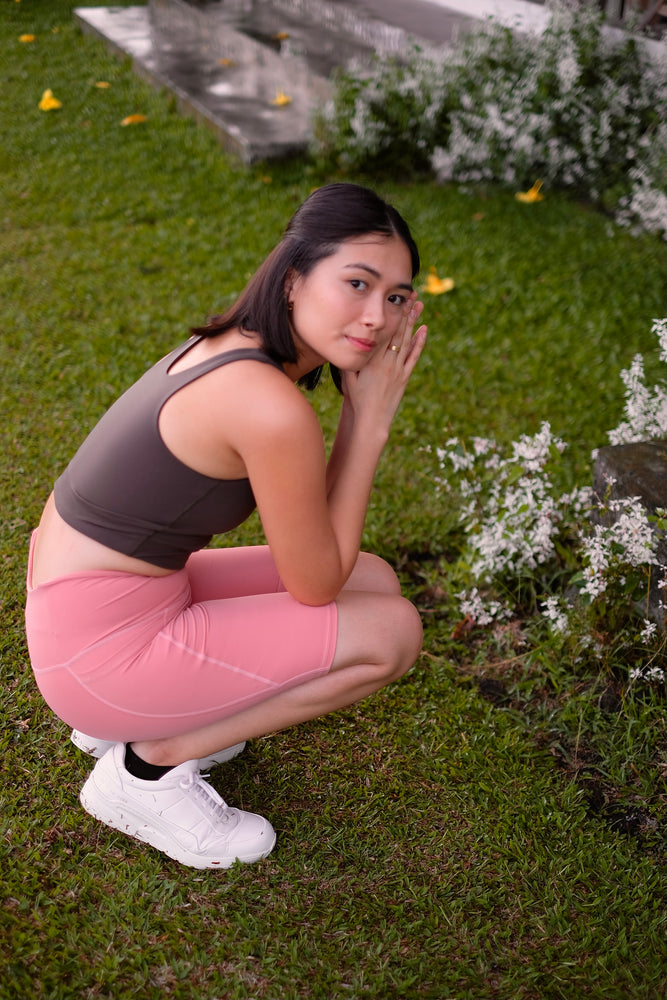 Saffron Shorts in Coral (XS)